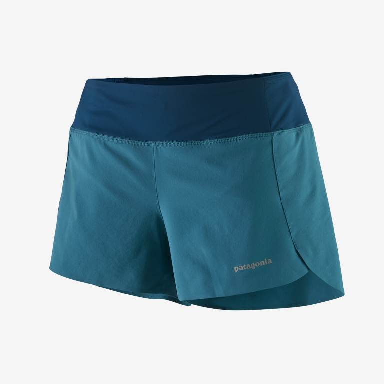 Bermudas Patagonia Strider Pro Correr - 3Â½" Mujer Azules | lgHLYyVA