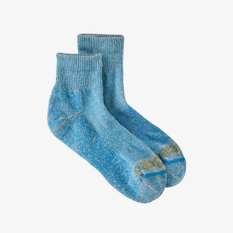 Calcetines Patagonia Hemp Quarter Unisex Azules | Bp5Fo3Gu