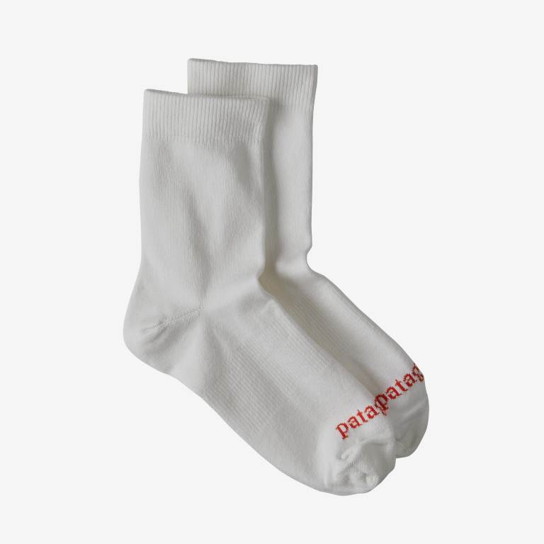 Calcetines Patagonia ULW Daily 3/4 Unisex Blancos | NJEdvB9e