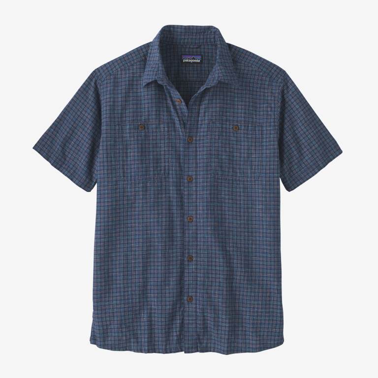 Camisas Patagonia Back Step Everyday Hombre Grises Azules | aJH5rNE4