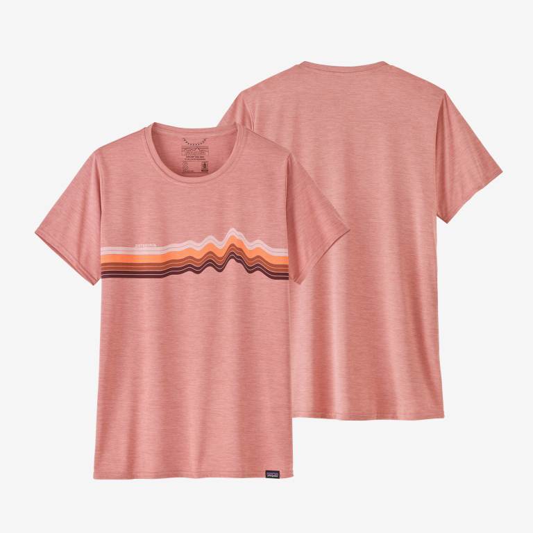 Camisas Patagonia CapileneÂ® Cool Daily Estampados Mujer Stripes/Pink | 646Bzk3W