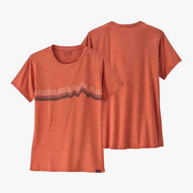 Camisas Patagonia CapileneÂ® Cool Daily Estampados Mujer Stripes/Coral | 7qj9pABe