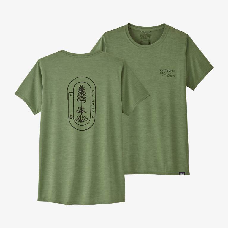 Camisas Patagonia CapileneÂ® Cool Daily Estampados Mujer Verdes | NaN4hx04