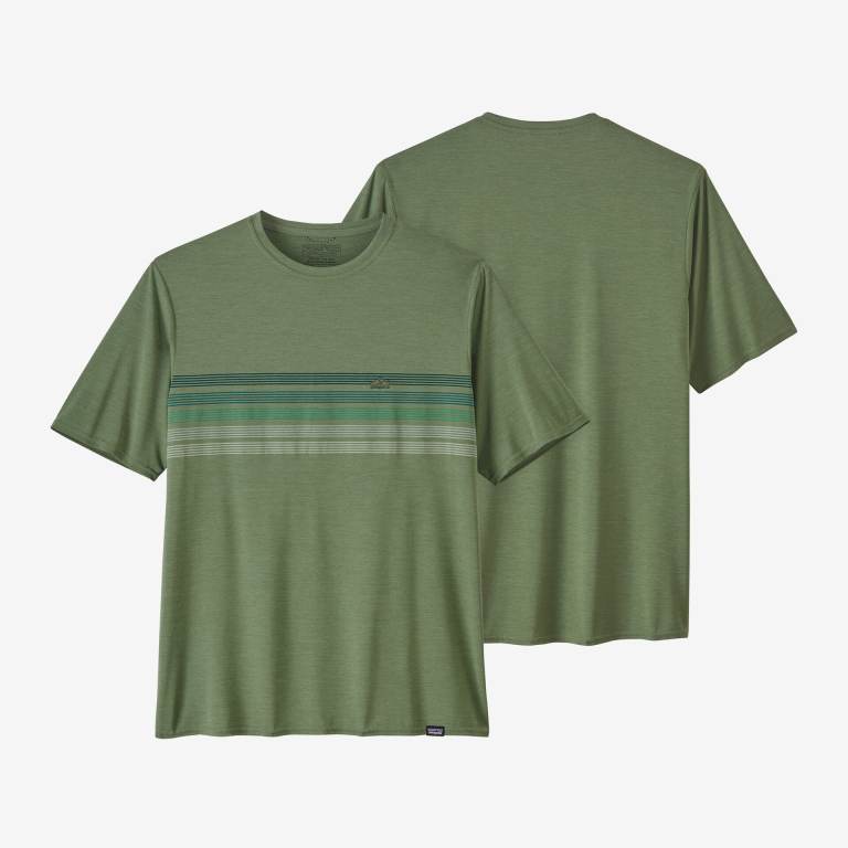 Camisas Patagonia CapileneÂ® Cool Daily Estampados Hombre Stripes/Green | O0e7xy3M