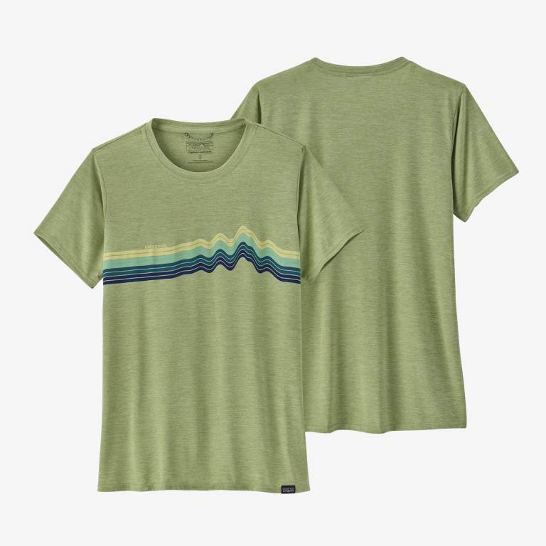 Camisas Patagonia CapileneÂ® Cool Daily Estampados Mujer Stripes/Green | SlJubn9Q