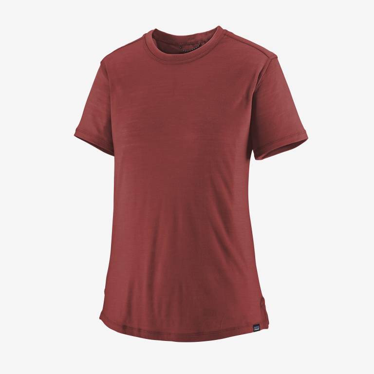 Camisas Patagonia CapileneÂ® Cool Merino Mujer Rojos | 16kHcfXB