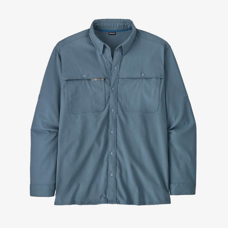 Camisas Patagonia Early Rise Stretch Hombre Grises Claro | E9YBUKYP