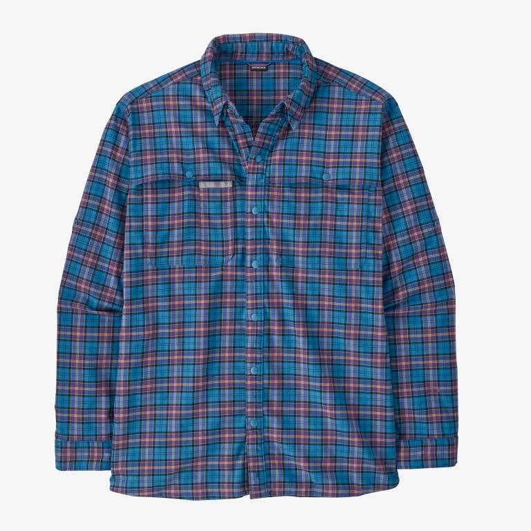 Camisas Patagonia Early Rise Stretch Hombre Azules | SurPTxCp