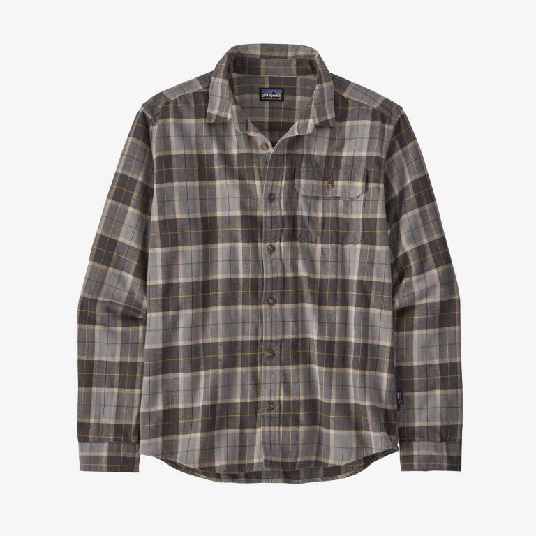 Camisas Patagonia Long-Sleeved Algodon in Conversion Fjord Flannel Hombre Grises | B5K7Minc