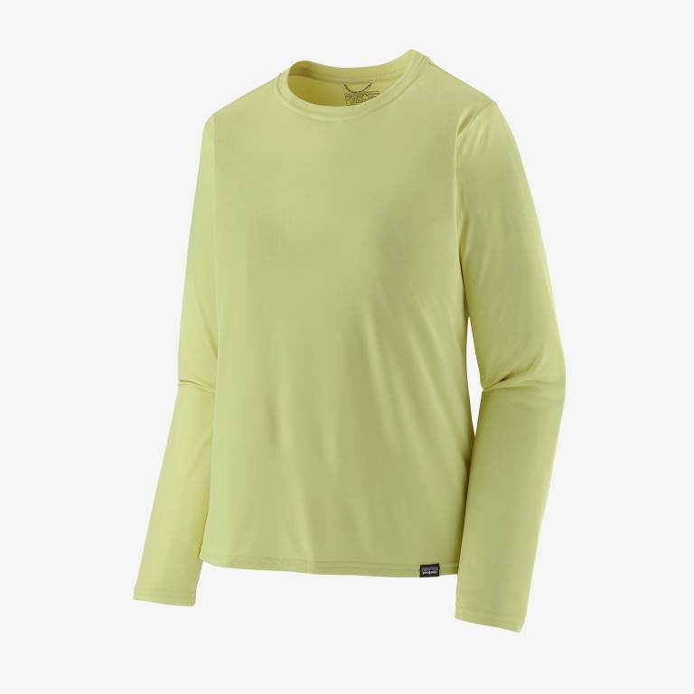 Camisas Patagonia Long-Sleeved CapileneÂ® Cool Daily Mujer Yellow/Yellow | 55hj9J0I