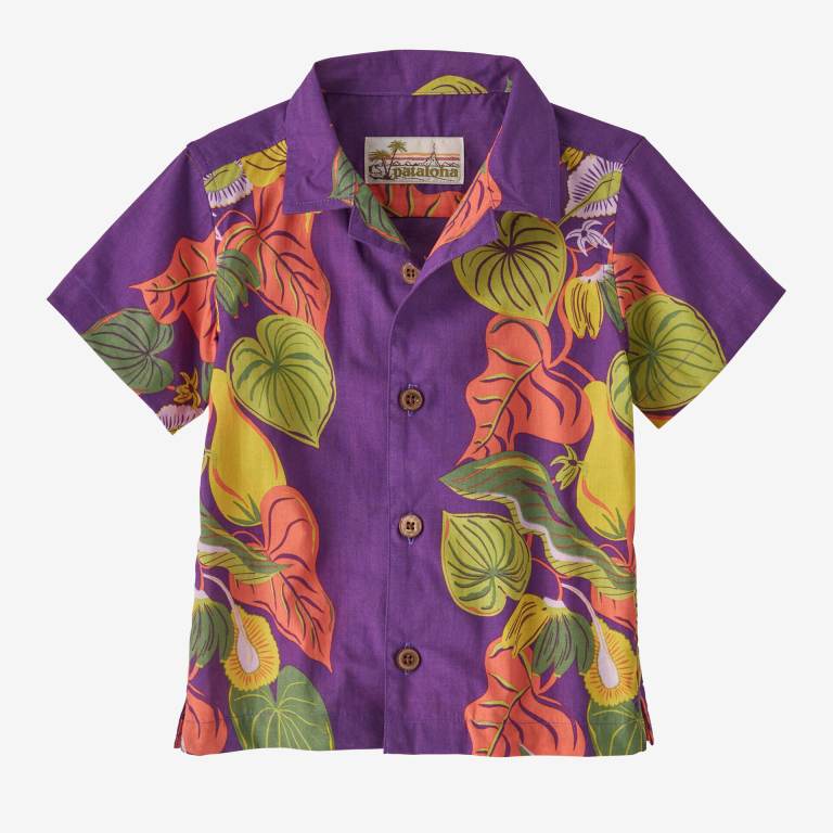 Camisas Patagonia PatalohaÂ® Niños Morados | 6g28Fkwl