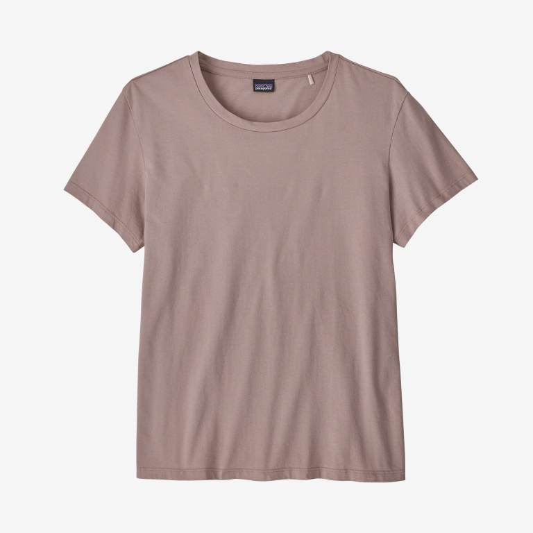 Camiseta Patagonia Regenerative Organic Certifiedâ„¢ Algodon Mujer Morados | ITO7uO1h