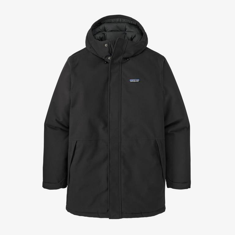 Chaquetas Parka Patagonia Lone Mountain Hombre Negros | GbkyNtDn