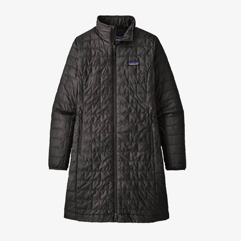 Chaquetas Parka Patagonia Nano PuffÂ® Packable Mujer Negros | qXACRJbh