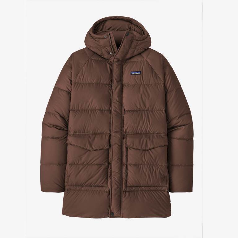 Chaquetas Parka Patagonia Silent Down Hombre Marrom | EC4OfpBq