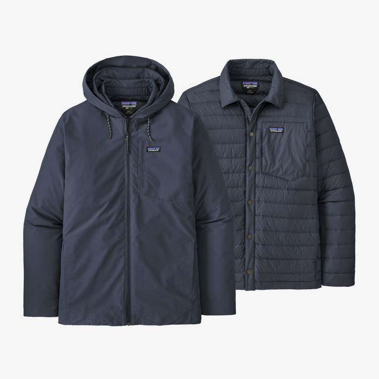 Chaquetas Patagonia Downdrift 3-in-1 Hombre Azules | HB0zQuw5