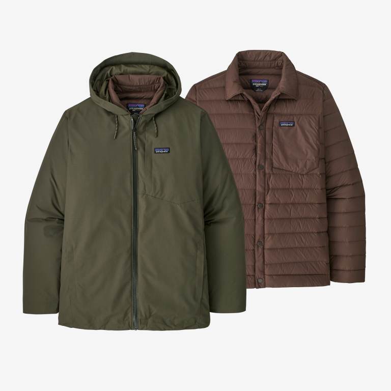 Chaquetas Patagonia Downdrift 3-in-1 Hombre Verdes | lPDV52q9