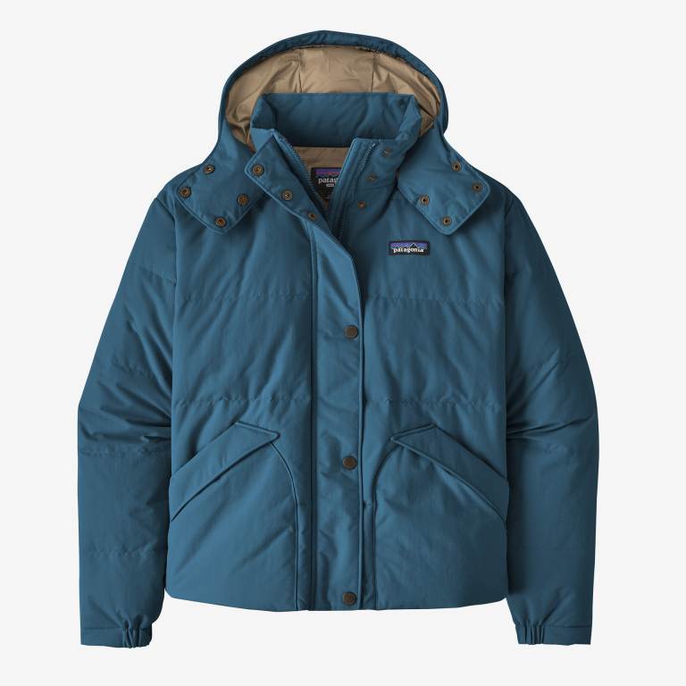 Chaquetas Patagonia Downdrift Mujer Azules | 1YlLcWC9