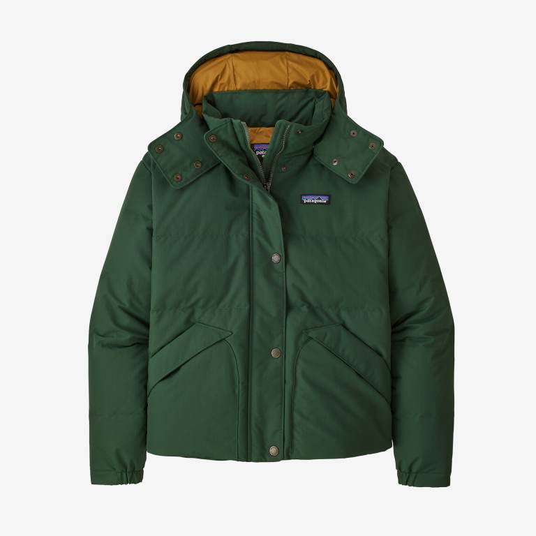 Chaquetas Patagonia Downdrift Mujer Verdes | TRbOWj1N