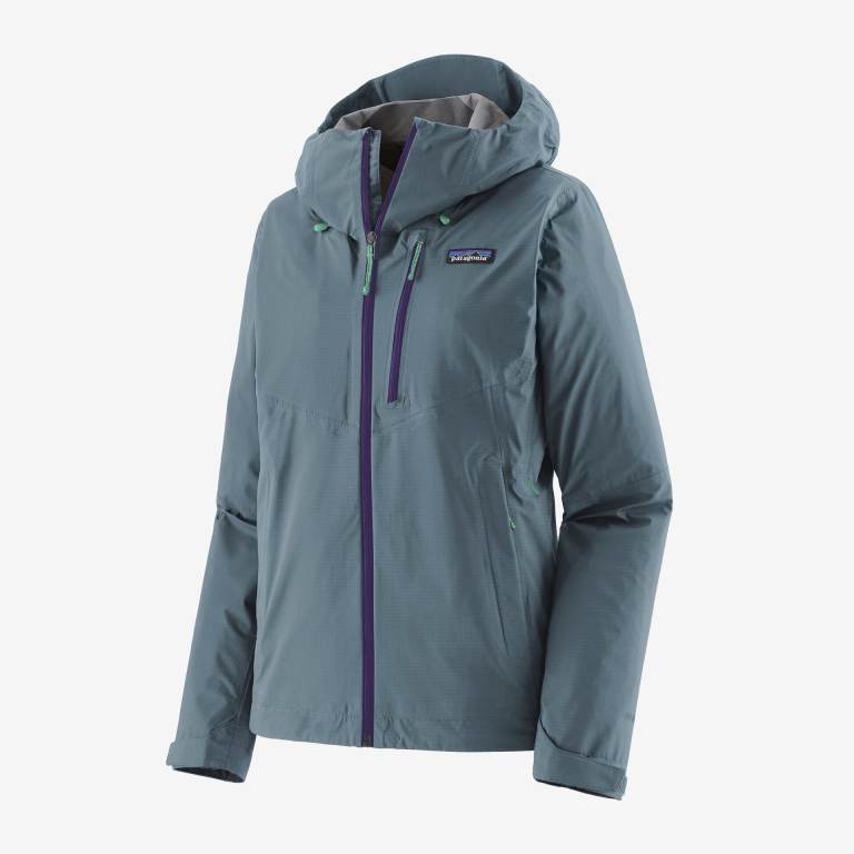 Chaquetas Patagonia Granite Crest 3-Layer Rain Mujer Grises Claro | Wd1ElecS