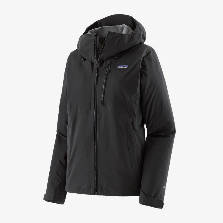 Chaquetas Patagonia Granite Crest 3-Layer Rain Mujer Negros | pRuMPItz