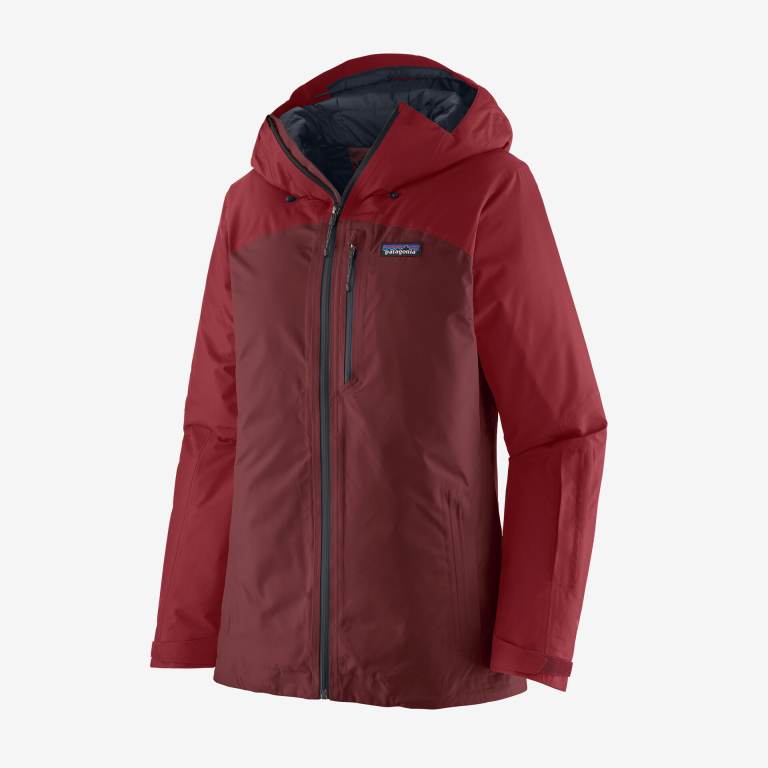 Chaquetas Patagonia Insulated Powder Town Ski/Snowboard Mujer Rojos | xRHvaldz