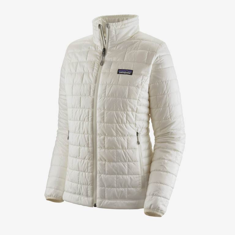 Chaquetas Patagonia Nano PuffÂ® Mujer Blancos | edOW2C5T