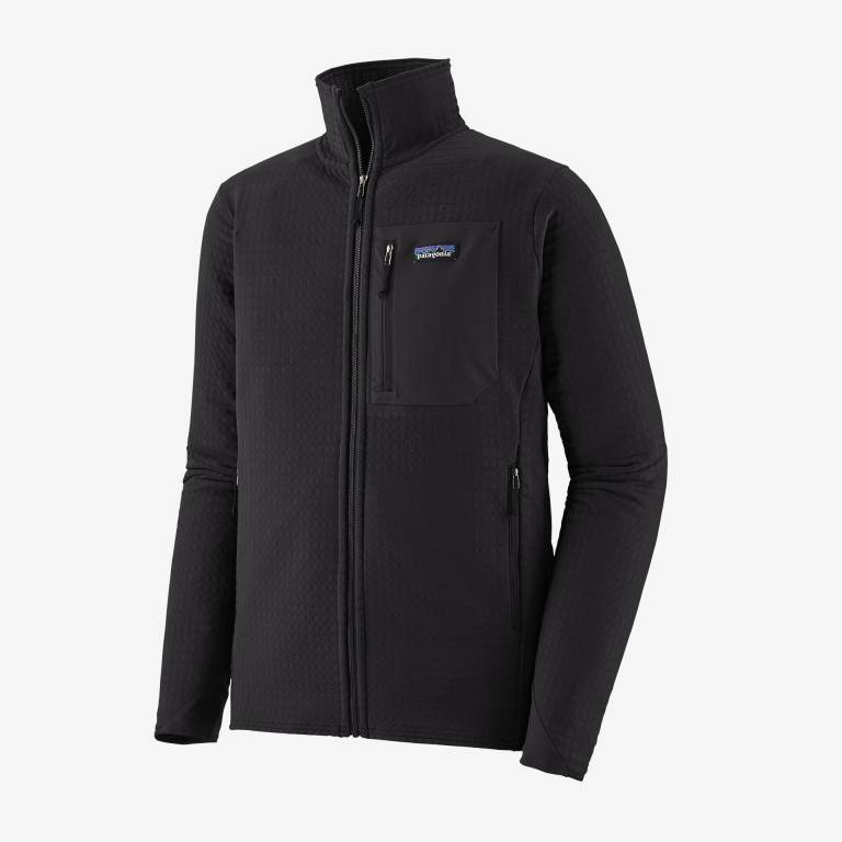 Chaquetas Patagonia R2Â® TechFace Hombre Negros | xvQr6mGE