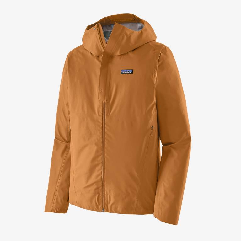 Chaquetas Patagonia Slate Sky Rain Hombre Naranjas | w6ZdGFZk