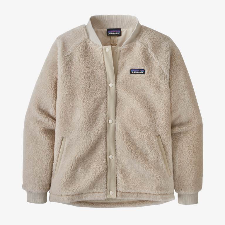 Chaquetas Patagonia Woolyester Pile Bomber Mujer Beige | okwh9o0C