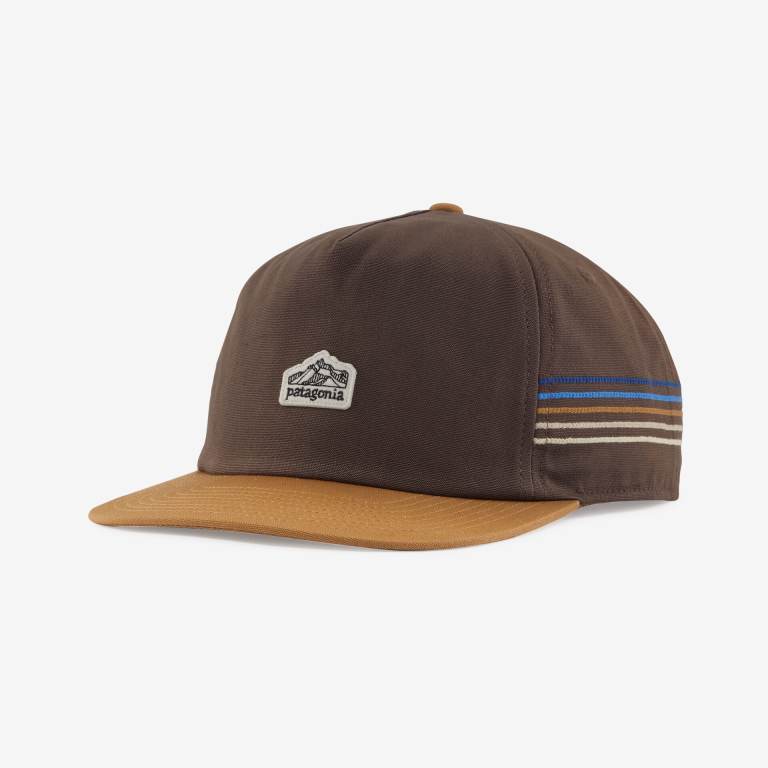 Gorras Patagonia Line Logo Ridge Stripe Funfarer Unisex Marrom | XujhfAwo