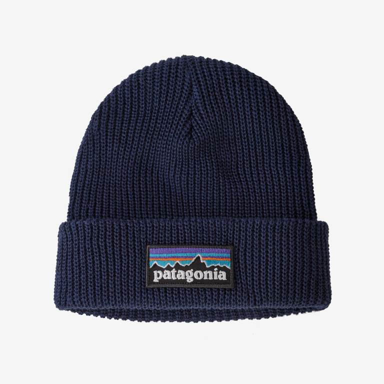 Gorros Patagonia Kids' Logo Niños Azul Marino | xArKZ4kW