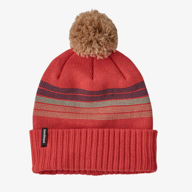 Gorros Patagonia Kids' Powder Town Niños Stripes/Red | gEspc8wP