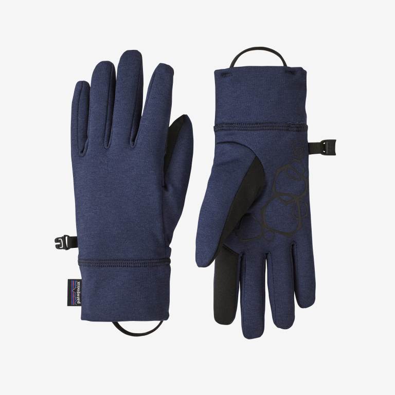 Guantes Patagonia R1Â® Daily Touchscreen Unisex Azul Marino | 9UBQPWvW