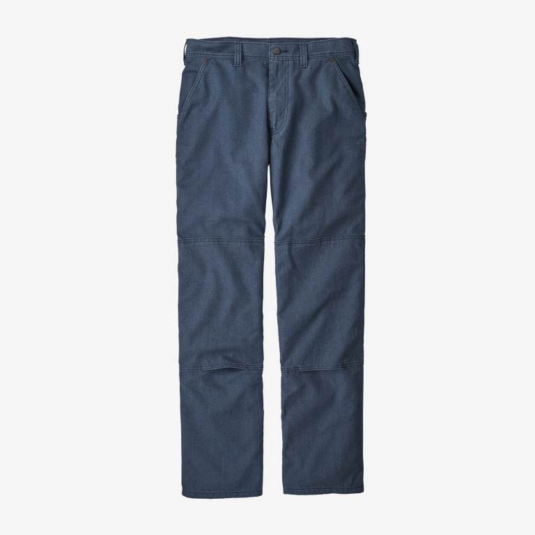 Pantalones Patagonia All Seasons Hemp Lona Double Knee - Regular Hombre Grises Azules | gpAl72B6