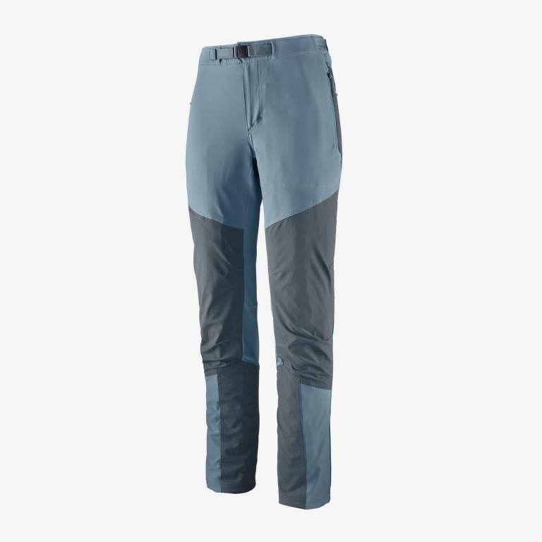 Pantalones Patagonia Altvia Alpine Rock Climbing - Regular Mujer Grises Claro | SEGsWycG