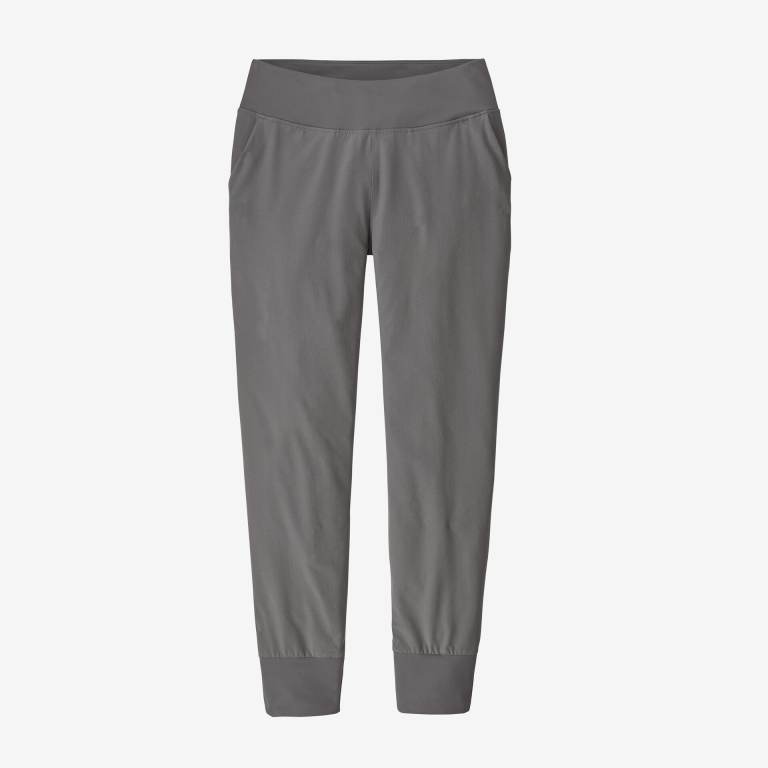 Pantalones Patagonia Happy Hike Studio Mujer Grises | 7oeTa7sT