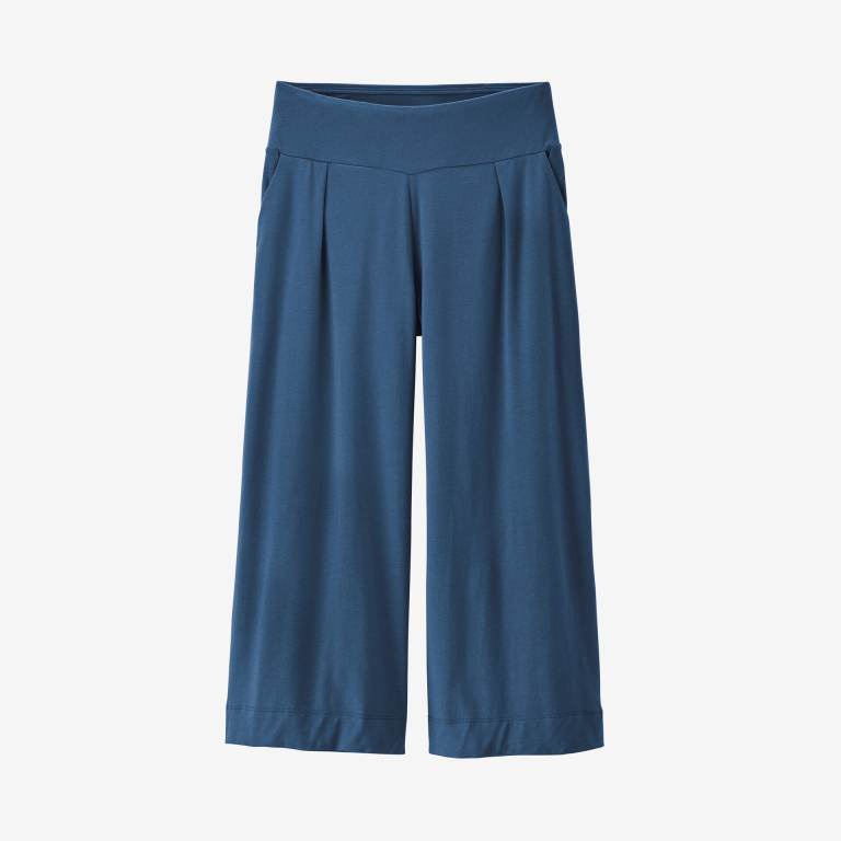 Pantalones Patagonia Kamala Cropped Travel - 23" Mujer Azules | jV1ObFs5