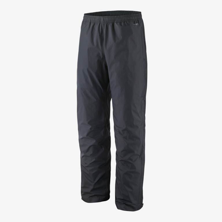 Pantalones Patagonia Torrentshell 3L Rain - Corta Hombre Negros | mta2WzlS