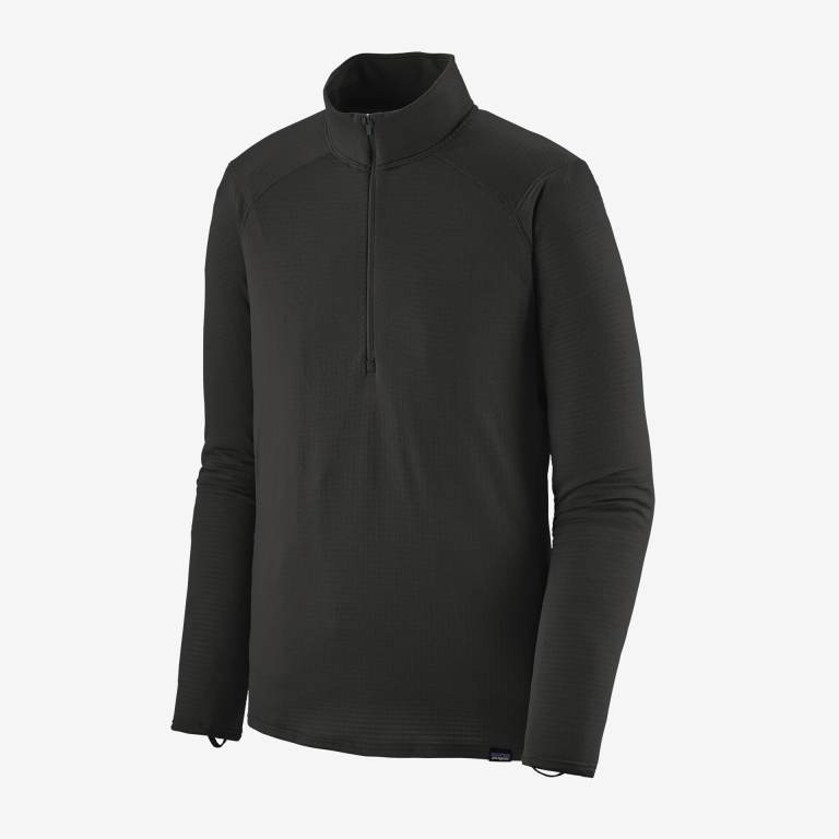 Pullover Patagonia CapileneÂ® Thermal Weight Baselayer 1/2-Zip Hombre Negros | wiDBq8FB