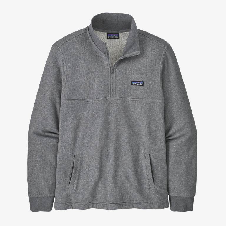 Pullover Patagonia Mahnya 1/2-Zip Hombre Grises | M1co7L7u