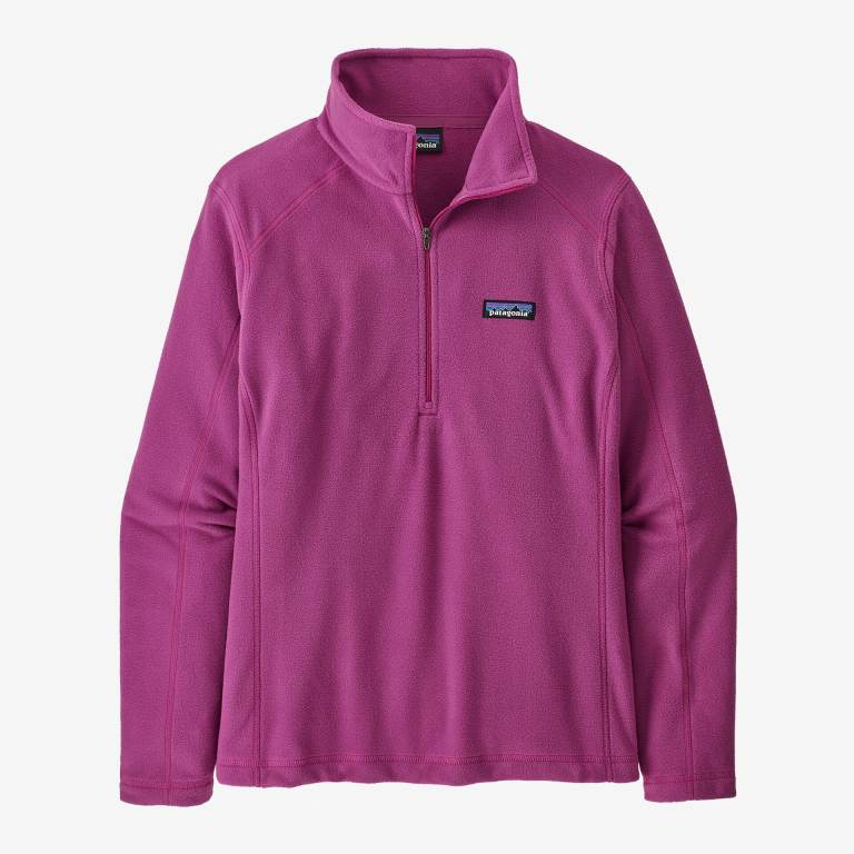 Pullover Patagonia Micro DÂ® 1/4-Zip Mujer Rosas | lAZtH8qc