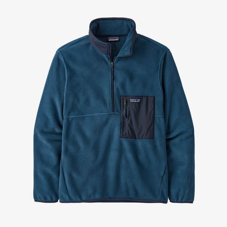 Pullover Patagonia Microdini 1/2-Zip Hombre Azules | C4xAXFoI