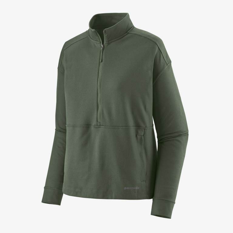 Pullover Patagonia Pack Out Mujer Green/Green | wM90i2IW