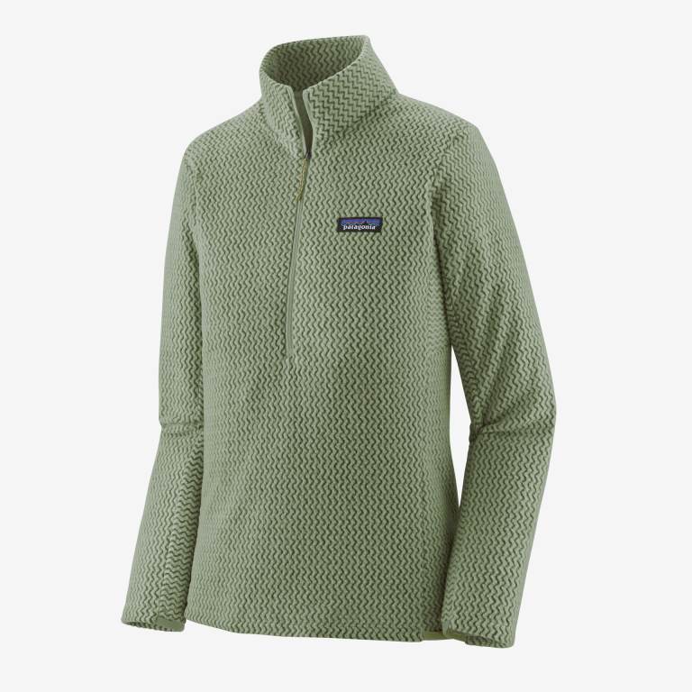 Pullover Patagonia R1Â® Air 1/2-Zip Mujer Verdes | ASY1iyDT