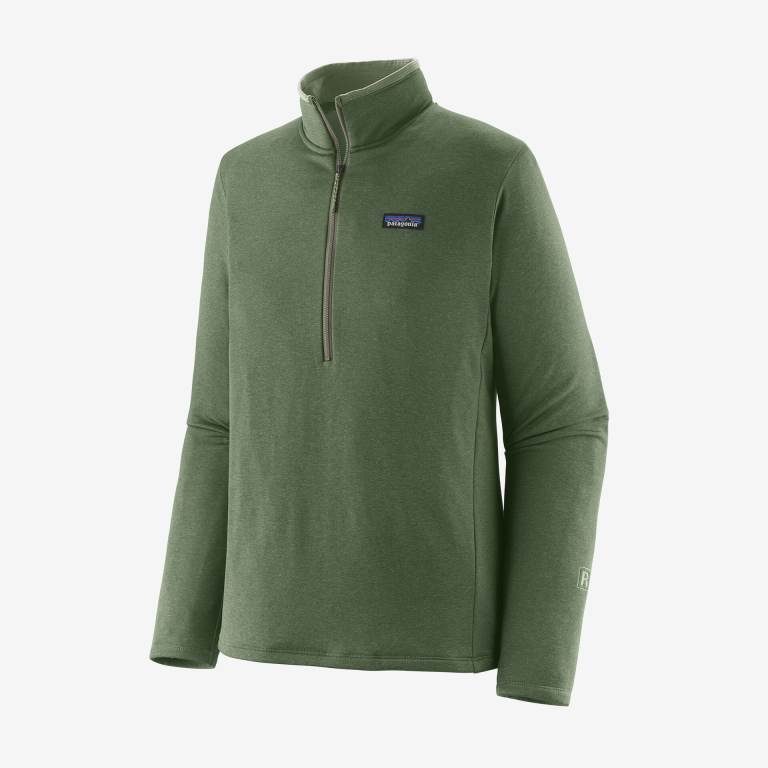 Pullover Patagonia R1Â® Daily 1/2-Zip Hombre Green/Green | przpkyyi