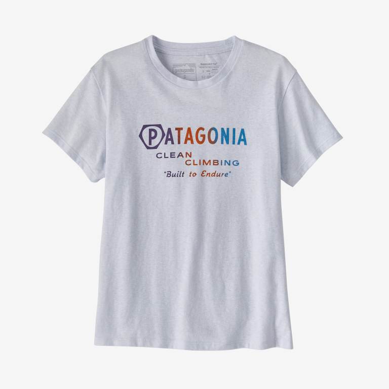 Responsibili-Tee® Patagonia Endure Hex Responsibili-Â® Mujer Blancos | xmR10wFL