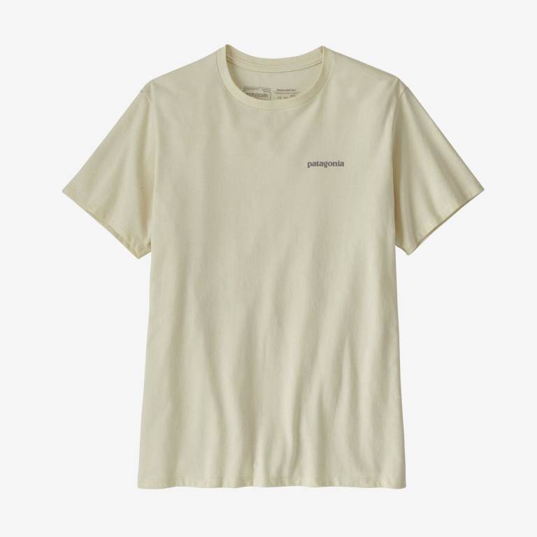 Responsibili-Tee® Patagonia Fitz Roy Icon Responsibili-Â® Unisex Blancos | 7cwt8JcT