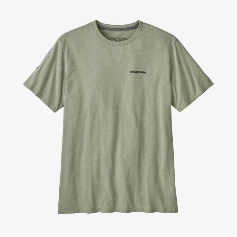 Responsibili-Tee® Patagonia Fitz Roy Icon Responsibili-Â® Unisex Verdes | DZu9rwp7