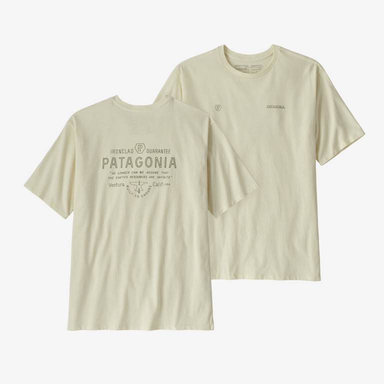 Responsibili-Tee® Patagonia Forge Mark Responsibili-Â® Hombre Blancos | lD6wjcrT